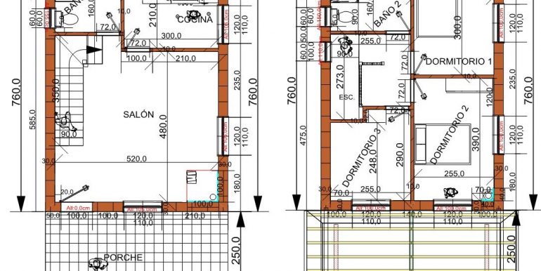 1 PLANTA BAJA - Vivienda Ref 102,5m2
