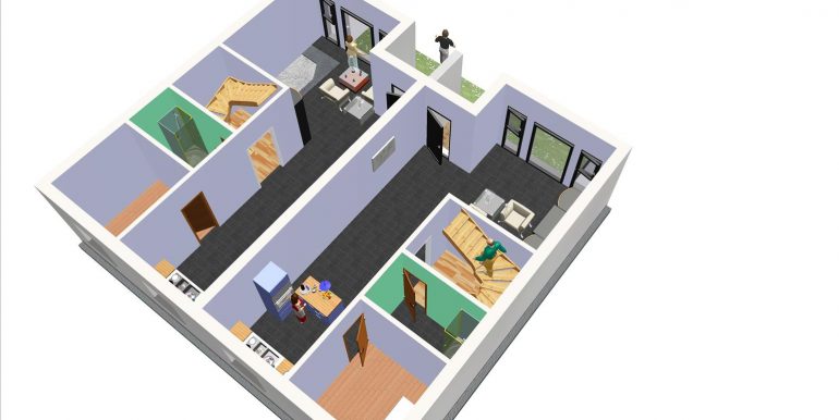 11 Viviendas adosadas 264 m²