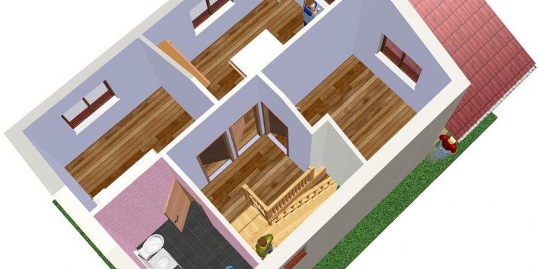 11 planta PRIMERA 3D -Vivienda Ref 102,5m2