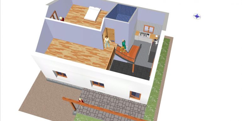 12, Vivienda 100,12 m2 con buhardilla