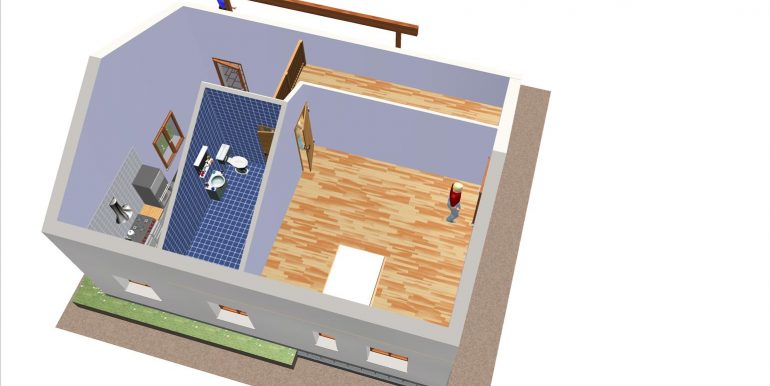 13, Vivienda 100,12 m2 con buhardilla