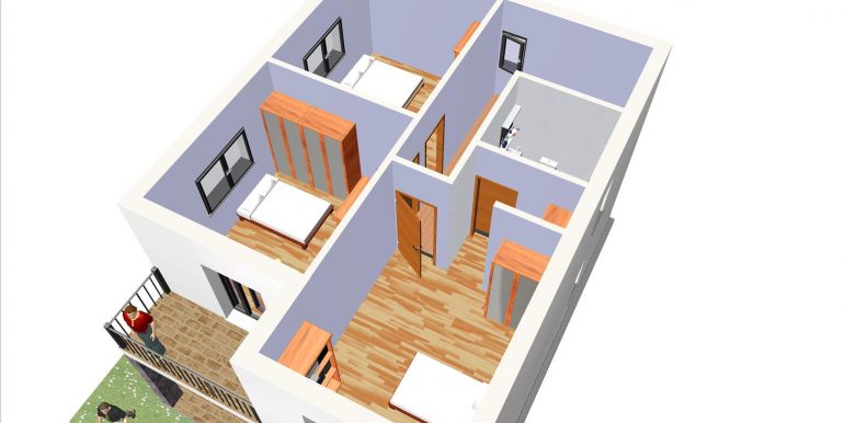 13 Vivienda 150 m² planta primera