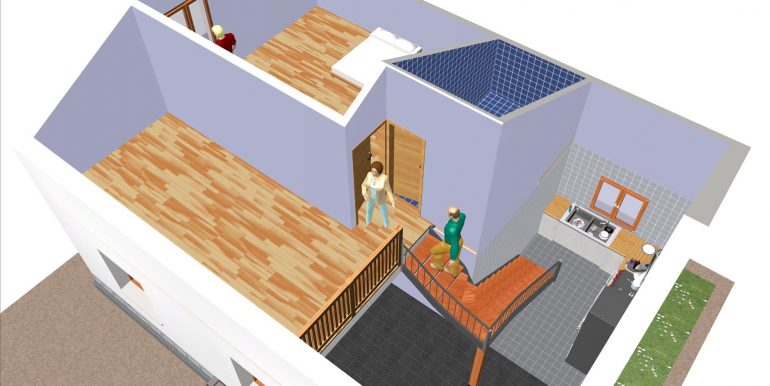 14, Vivienda 100,12 m2 con buhardilla