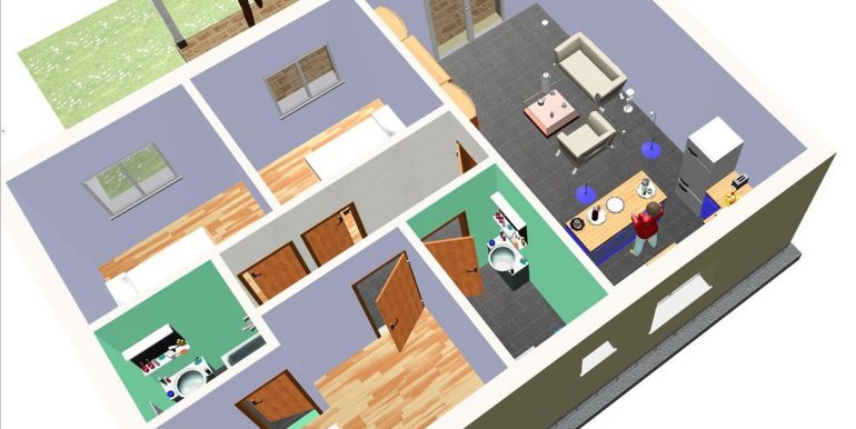 14 Vivienda 87,00 m² - B