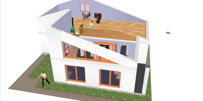 16 Vivienda 96,20 m² con porche y altillo -