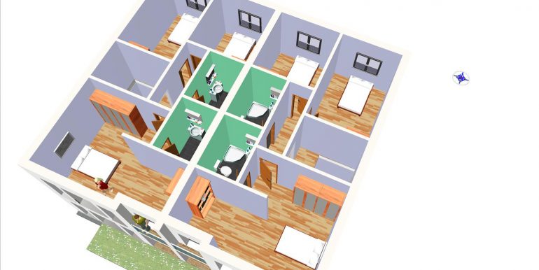 16 Viviendas adosadas 264 m²