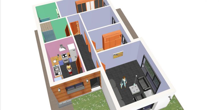 17, Vivienda 95,67 m2