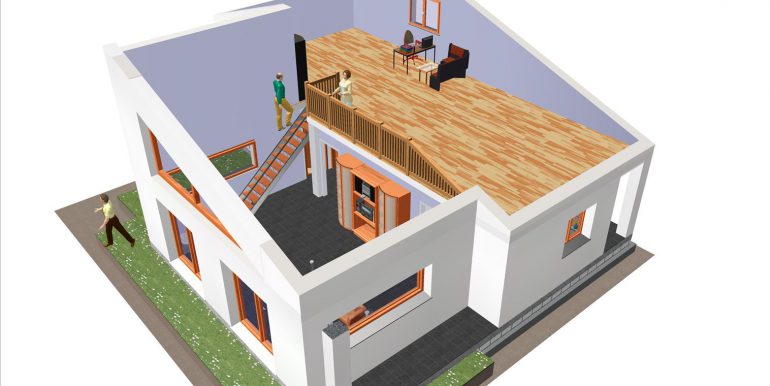 17 Vivienda 96,20 m² con porche y altillo -