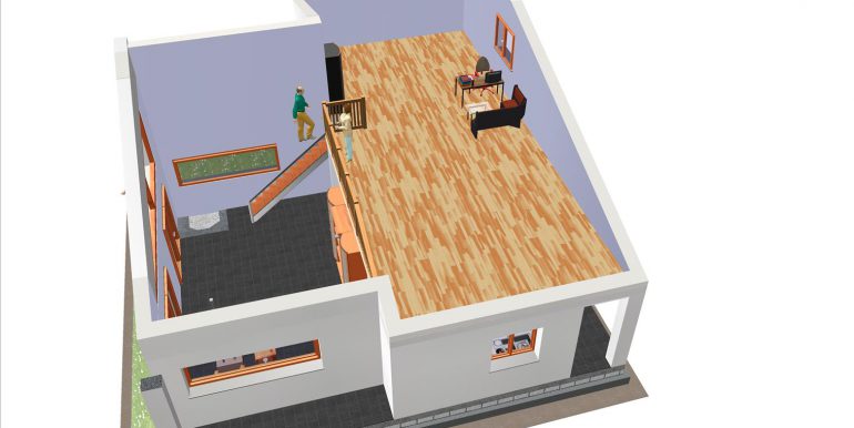 18 Vivienda 96,20 m² con porche y altillo -