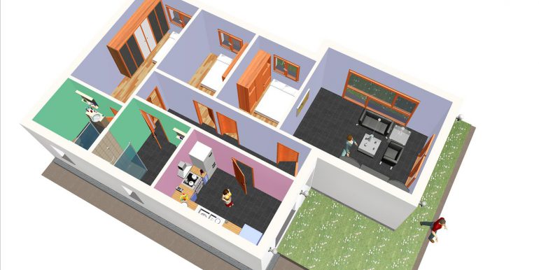 19 Vivienda 95,67 m2 - B