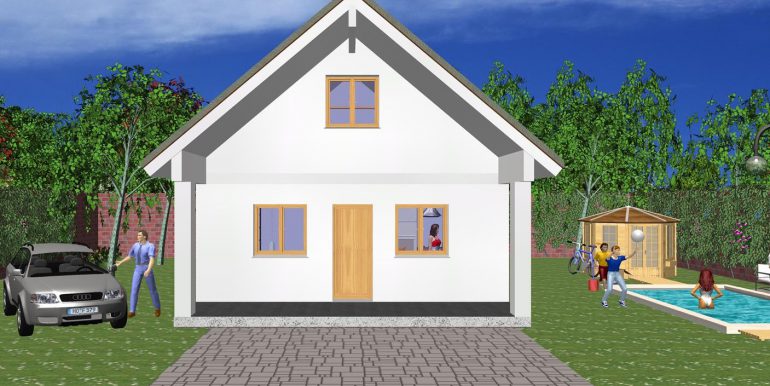 2 Casa 73,50 m2 con buhardilla -