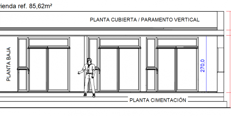2, Secion Vivienda 85,62 m²