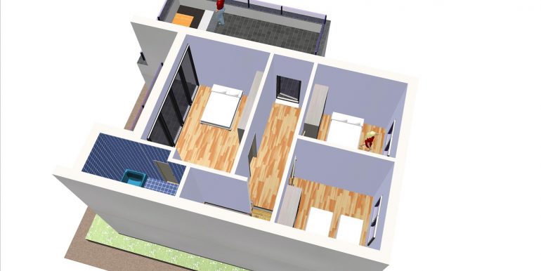 21, PLANTA PRIMERA, Vivienda 183,43