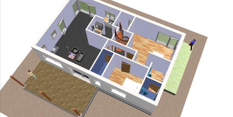 21 Vivienda 125,00 con buhardilla