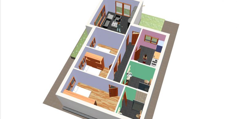 21 Vivienda 95,67 m2 - B