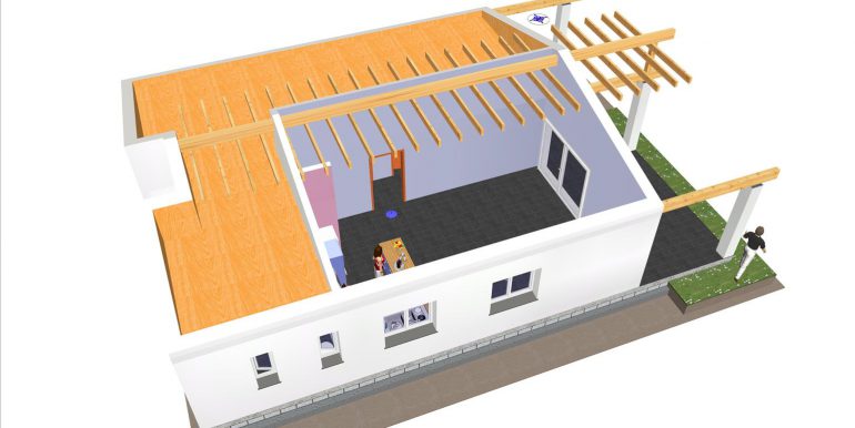 21 Vivienda prefabricada Madrid 164,78 m²