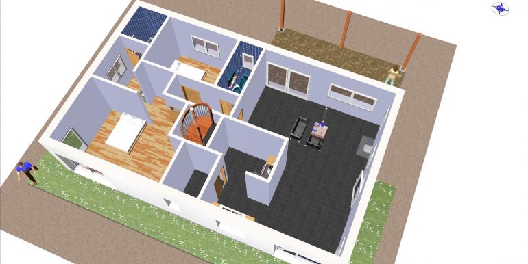 22 Vivienda 125,00 con buhardilla