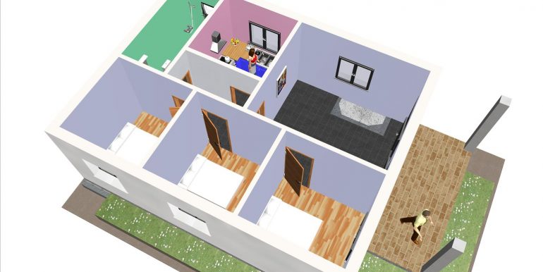 22, Vivienda 73,50 m²
