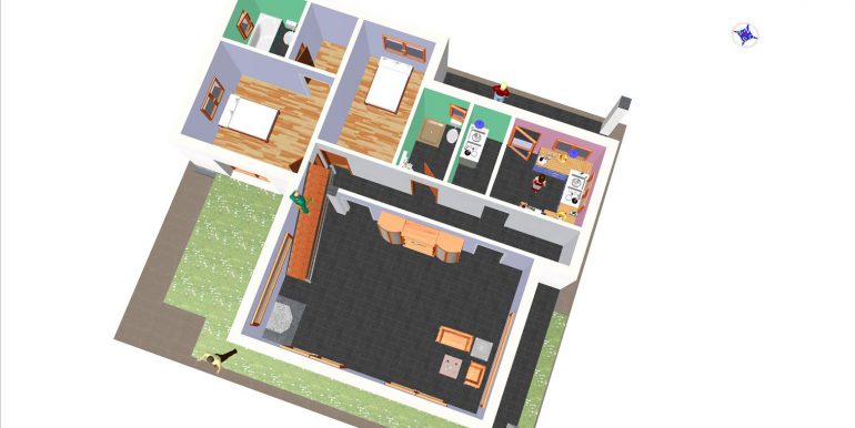 22 Vivienda 96,20 m² con porche y altillo -