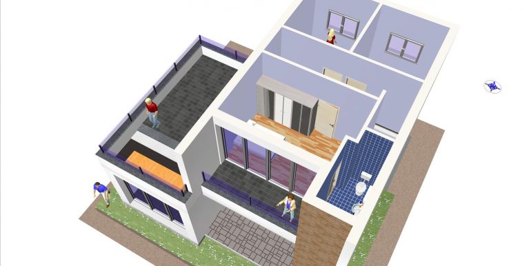 23, PLANTA PRIMERA, Vivienda 183,43