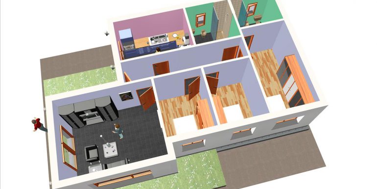 23 Vivienda 95,67 m2 - B