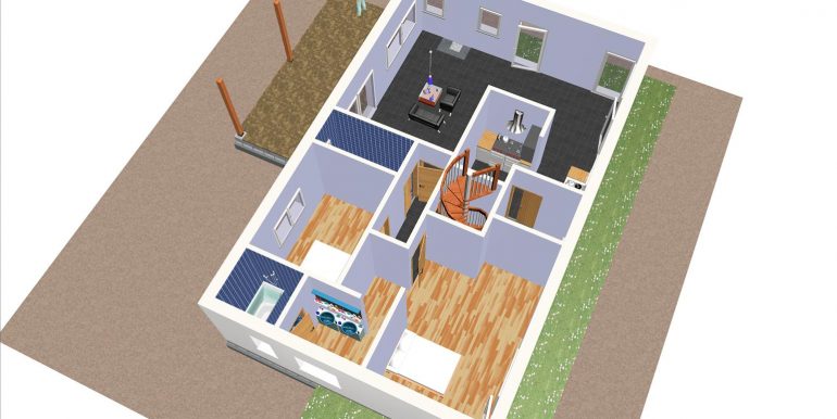 24 Vivienda 125,00 con buhardilla