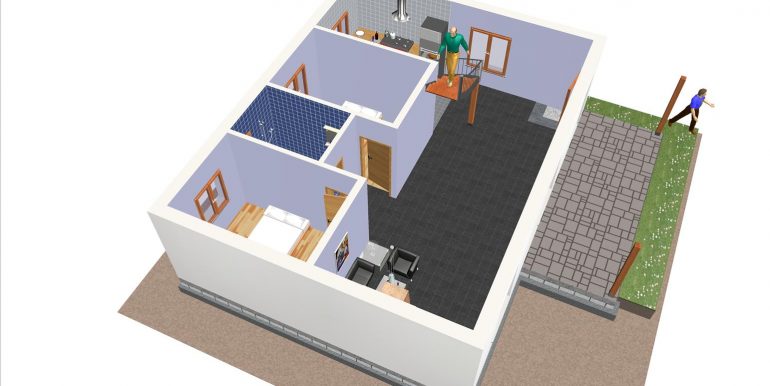25, Vivienda 100,12 m2 con buhardilla