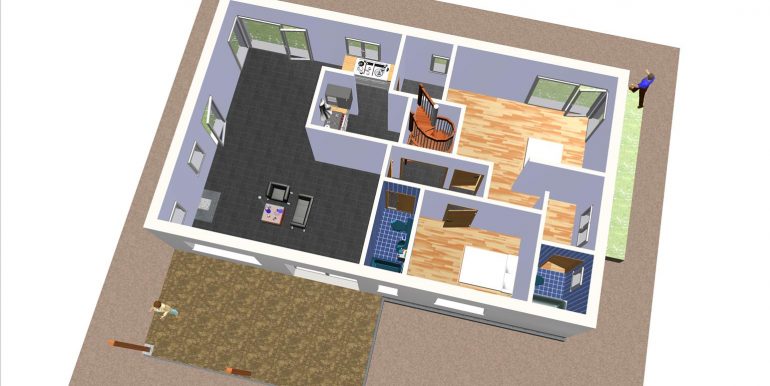 25 Vivienda 125,00 con buhardilla