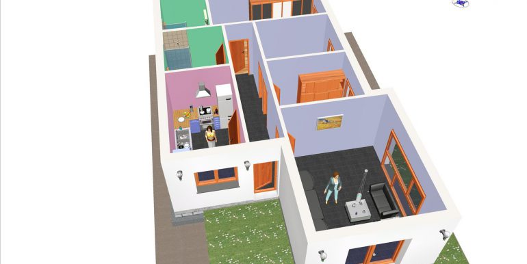 25 Vivienda 95,67 m2 - B