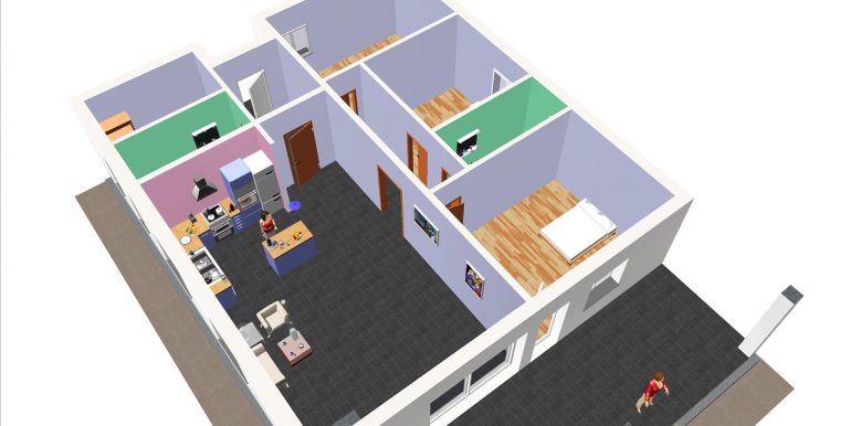 25 Vivienda prefabricada Madrid 164,78 m²