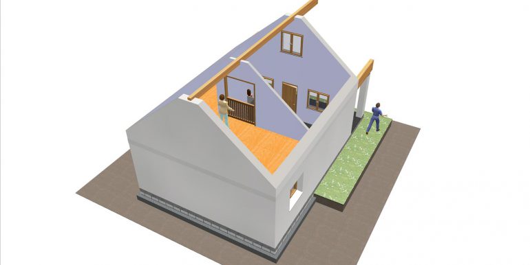 27, Casa 73,50 m2 con buhardilla