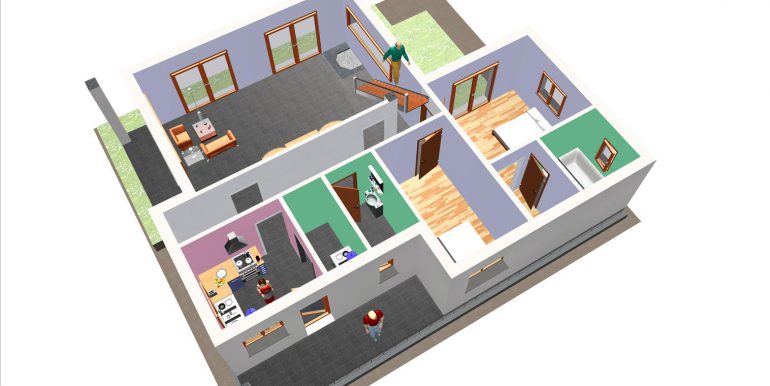 28 Vivienda 96,20 m² con porche y altillo -