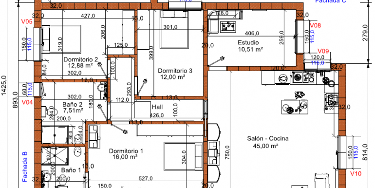 3 PLANTA BAJA Vivienda 154,75 m²