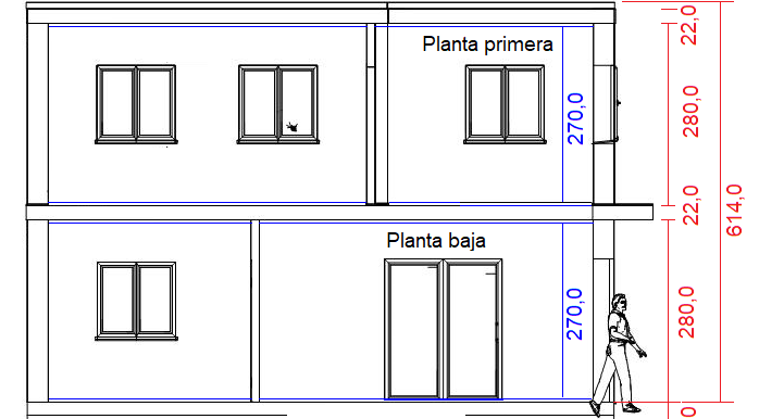 3 Secion Vivienda 105,81 m2 B