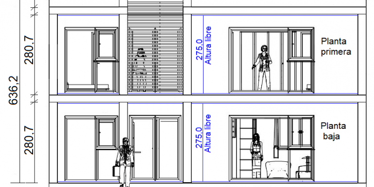 3, Secion Vivienda 172,85 m²