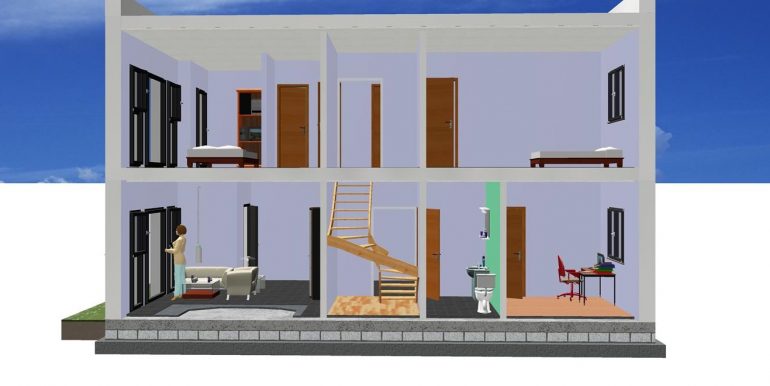3 Viviendas adosadas 264 m²