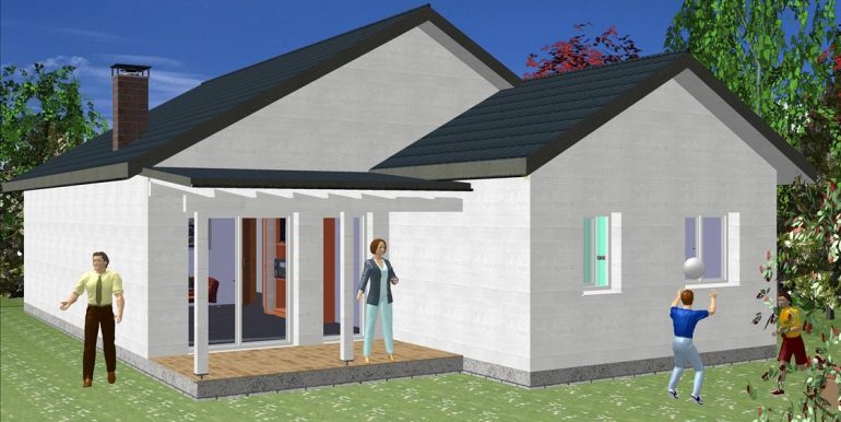 Vivienda unifamiliar aislada prefabricada