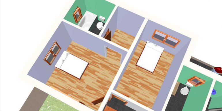 32 Vivienda 96,20 m² con porche y altillo -