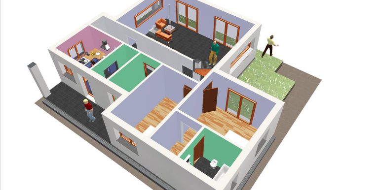 34 Vivienda 96,20 m² con porche y altillo -