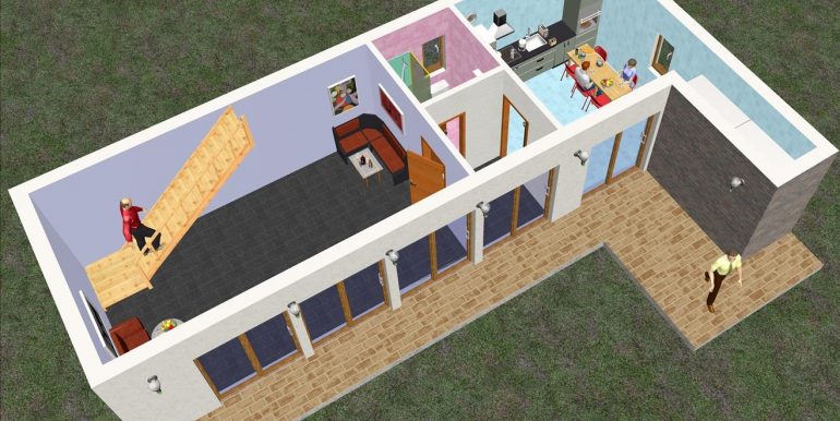 4 p BAJA - Vivienda 173,78 m²