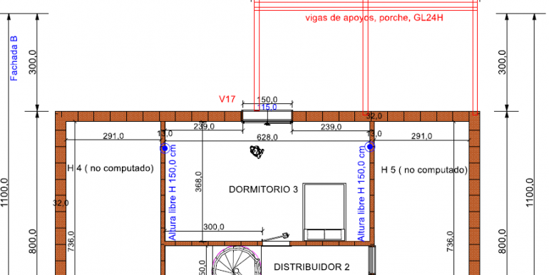 5, planta buhardilla - Vivienda 125,00 con buhardilla, - copia