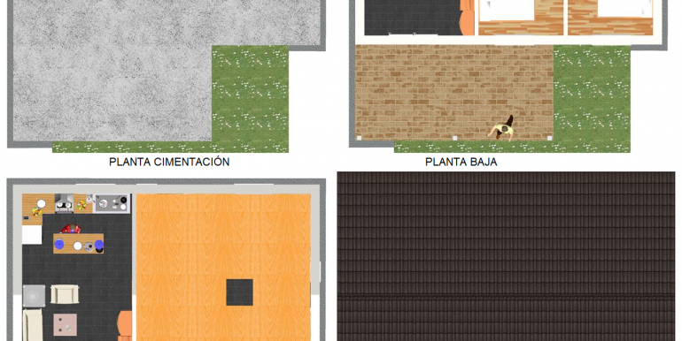 5, plantas, Vivienda 87,00 m² - B - copia