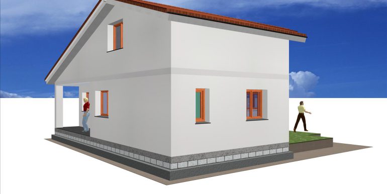 7 Vivienda 96,20 m² con porche y altillo -