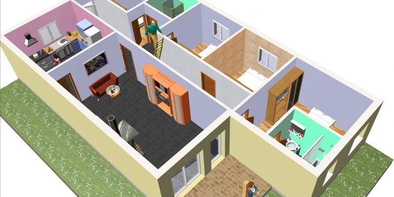 7 Vivienda ref 128,78 m² a