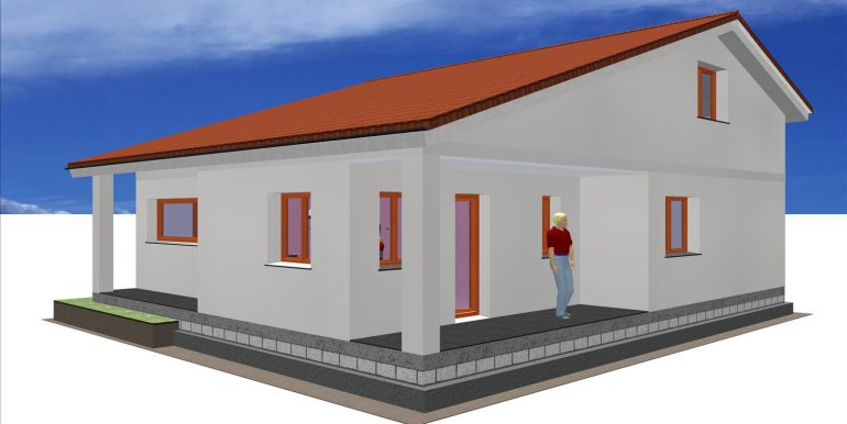 9 Vivienda 96,20 m² con porche y altillo -