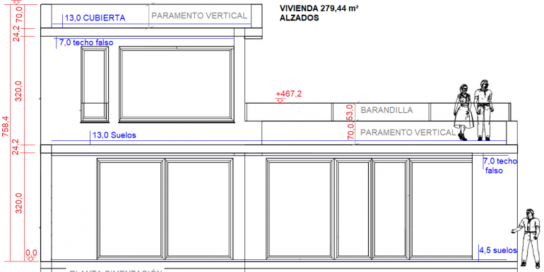 ALZADO Vivienda moderna 293,92