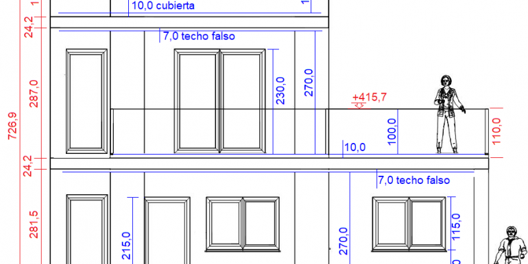 Alzado, vvda 179,88,