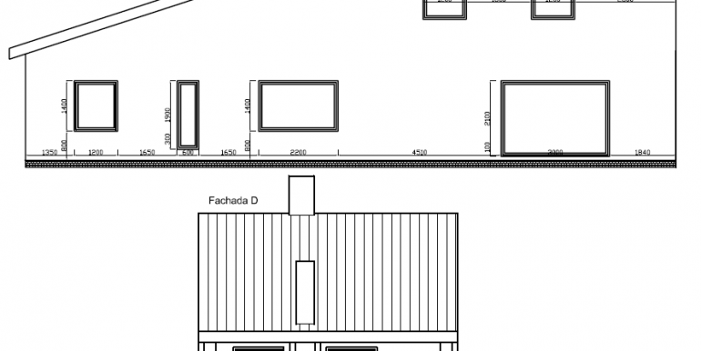 Casa 178,21 con buhardilla Fachadas C D