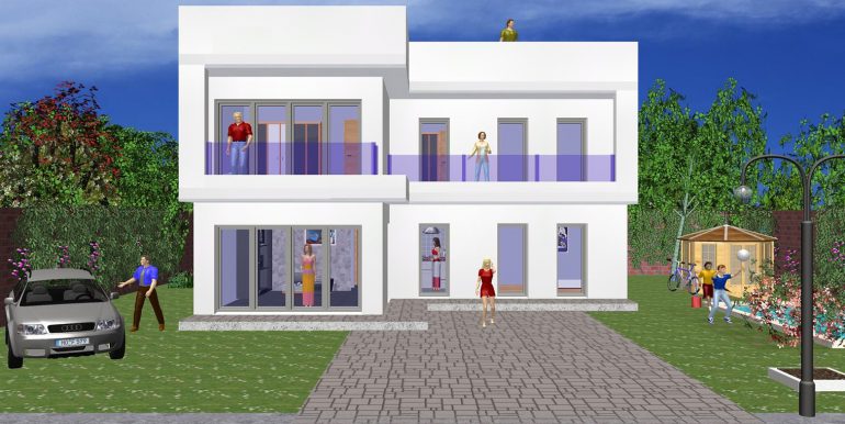 Casa moderna 162,55 m2