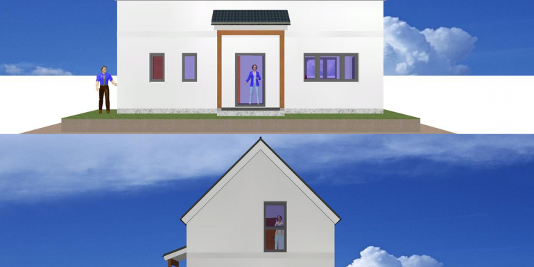 FACHADAS 3D vivienda prefabricada valencia
